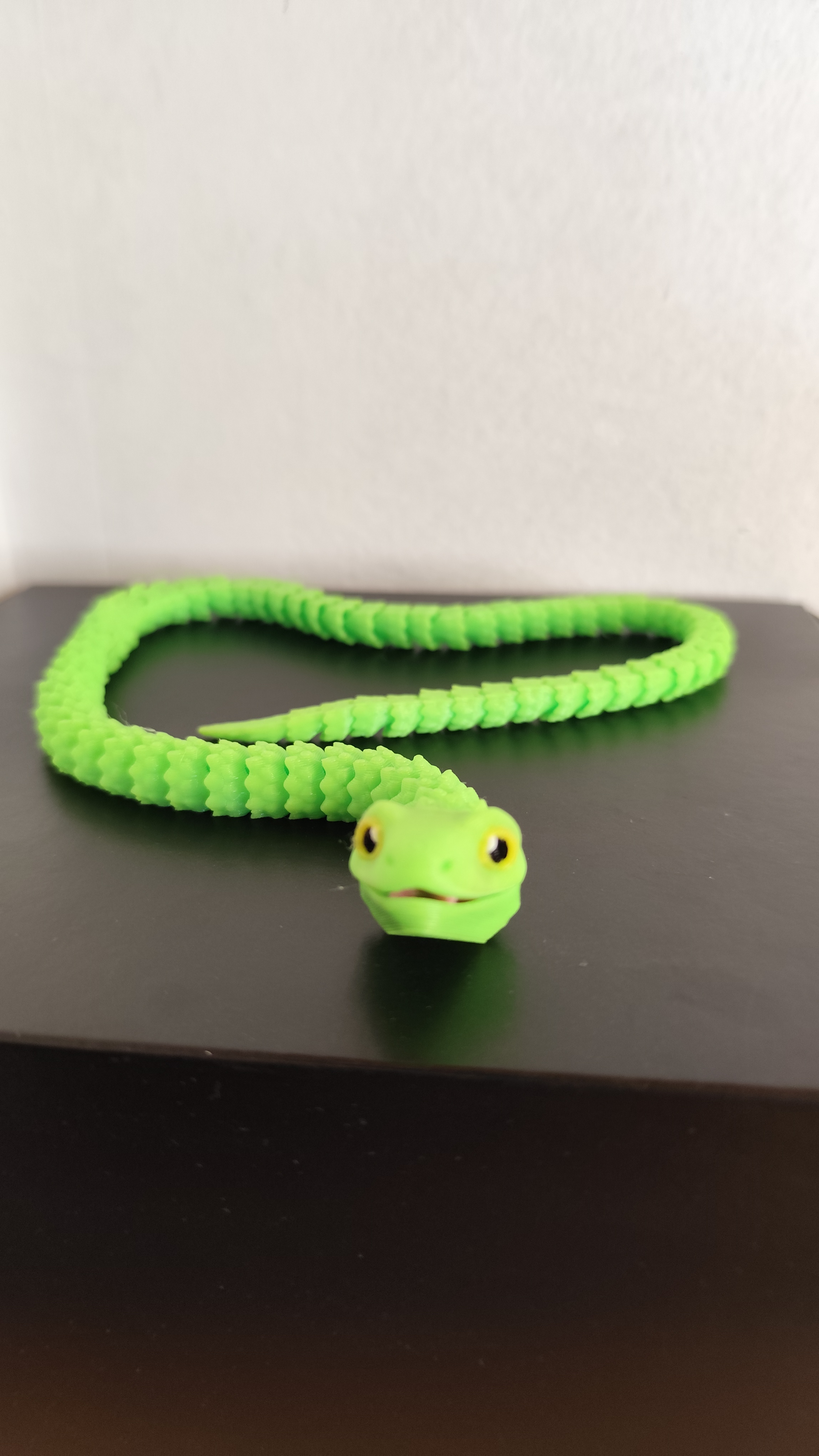 imagen de una impresion en 3D de Serpiente